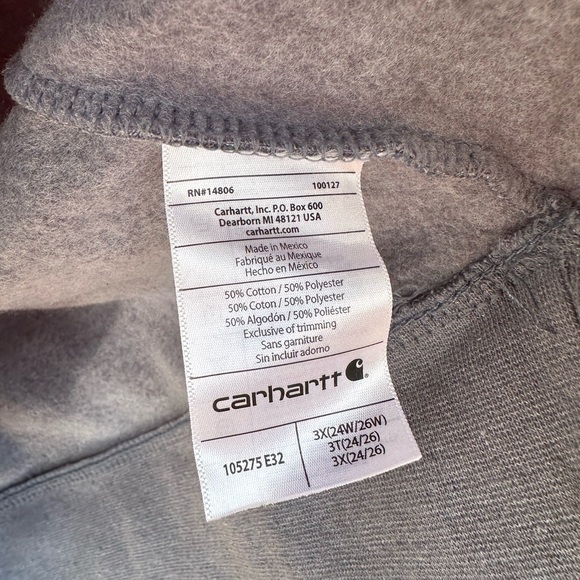Carhartt Women's Relaxed Fit Midweight Logo Graphic Sweatshirt - Picture 5 of 9